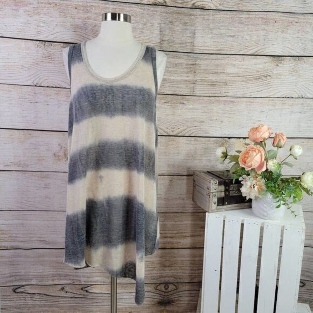 Anthropologie Everleigh Playa Striped Tank Tunic Small